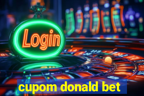 cupom donald bet
